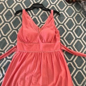 Three Pink Hearts spring dress